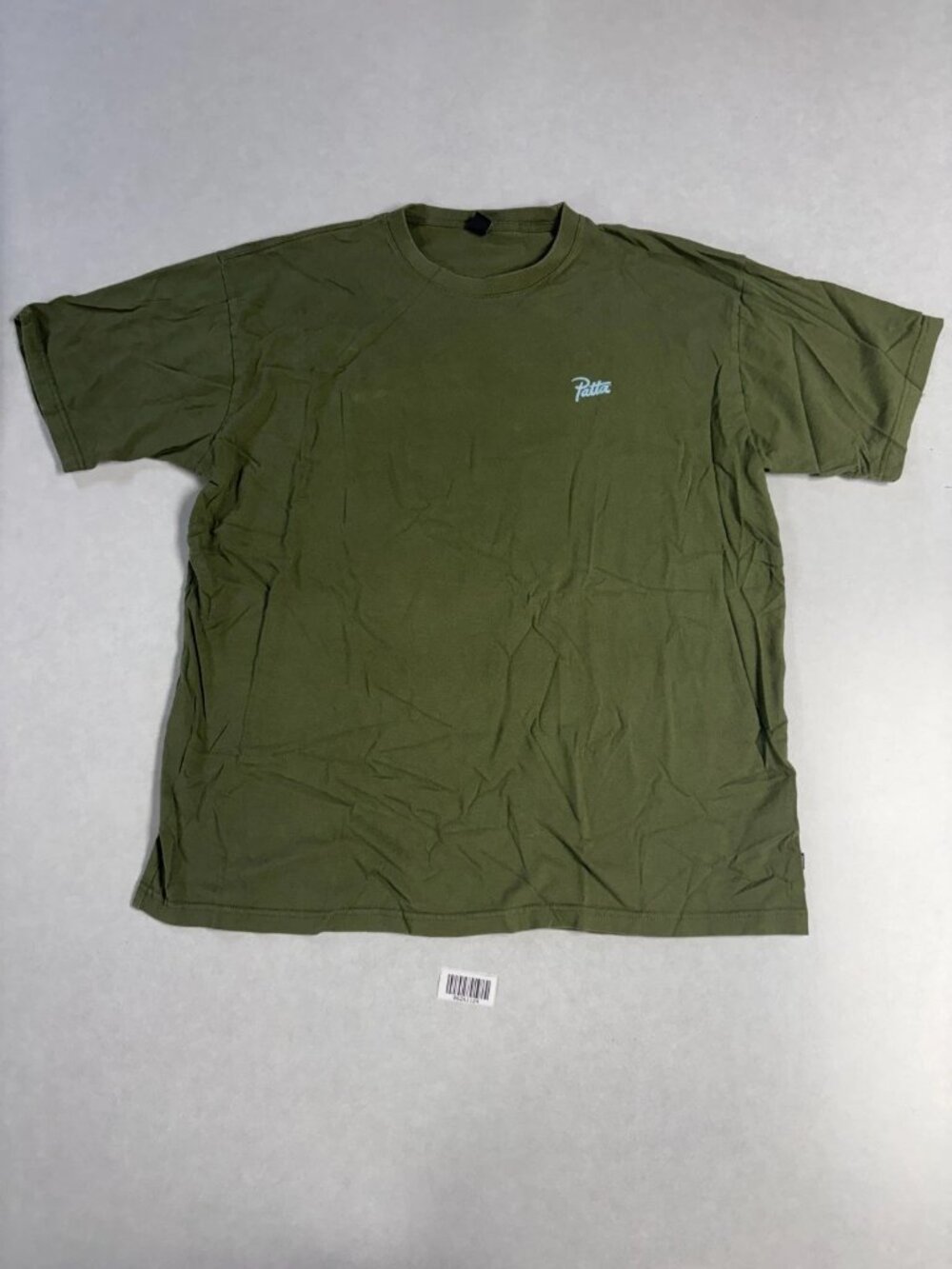Patta Mens Reminisce Olivine Short Sleeve Tee T-Shirt Green Size XXL